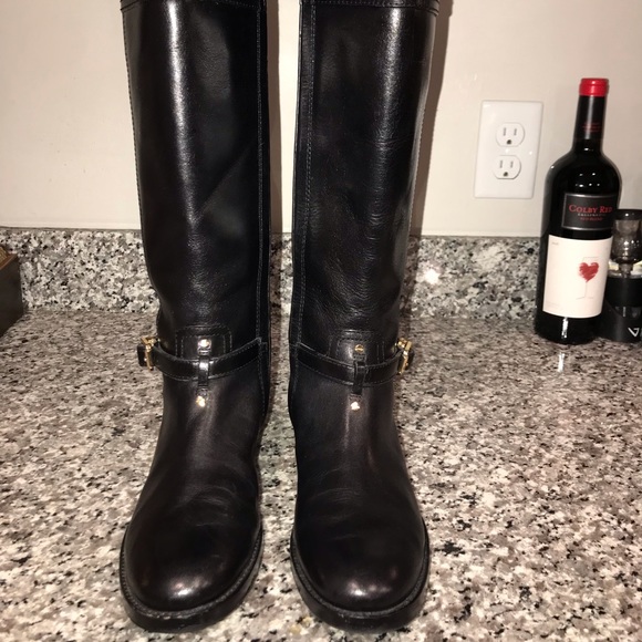 Authentic Tory Burch Riding Boots Size 7 - Picture 2 of 7